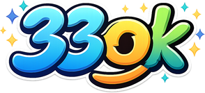 33ok লাল এসপোর্টস লোগো